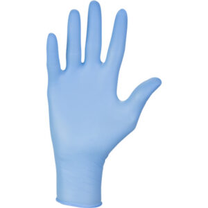 Guantes de Nitrilo NITRYLEX® Classic One by One sin Polvo para Examen Médico – Azul, Tallas S (6-7) a XL, Caja de 200 uds | GIMA (Ref. GM21811-GM21814)