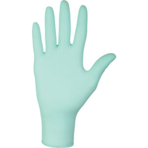 Guantes de Nitrilo NITRYLEX® Light Green sin Polvo para Examen Médico – Verde Claro, Tallas S (6-7) a XL | GIMA (Ref. GM21826-GM21829)