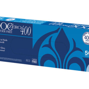 Guantes de Nitrilo para Examen Médico Extra Largos (400 mm), Sin Polvo y Libres de Látex – Microtexturizados, Azules | GIMA (Ref. GM25405), Caja de 50 uds.