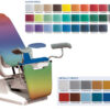 GYNEX BED CHAIR with roll holder - colour on request