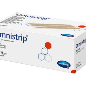 Hartmann Omnistrip 3 x 76 mm | Tiras de Cierre Cutáneo Adhesivas Estériles Color Piel (Ref. GM59300 / 540681)