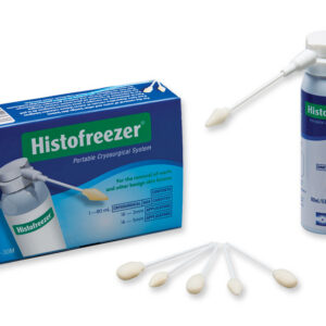 HISTOFREEZER MIX MINI - bottle 80 ml + 16 applicators 2 mm, 16 applicators 5 mm