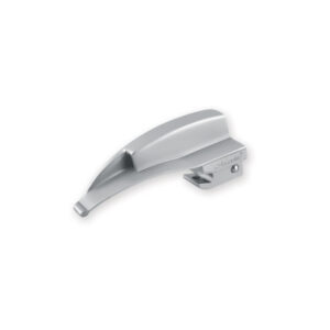 Hoja de laringoscopio GIMA MAXLITE de fibra óptica, tipo McIntosh N.º 0 para recién nacido – Acero inoxidable austenítico, autoclavable (Ref. 58056)