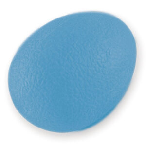 Huevo de gimnasia para manos y dedos SQUEEZE EGG firm azul – TPE, resistencia variable | GIMA | Ref. 47143