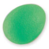 Huevo ejercitador de mano y dedos Squeeze Egg – TPE, talla mediana, color verde | GIMA Ref. 47142