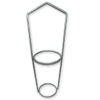 I.V BOTTLE HOLDER - stainless steel