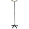I.V.STAND ON 5 WHEELS TROLLEY