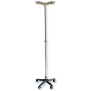 I.V.STAND ON 5 WHEELS TROLLEY