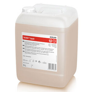 INCIDIN™ Liquid de Ecolab – Desinfectante de superficies listo para usar a base de alcohol, botella 1 L | GIMA Ref. GM36800 | Bacterias, levaduras y tuberculosis en 5 min | Producto sanitario clase IIa