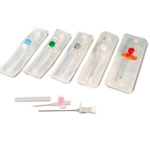 INTRAVENOUS CANNULA 22G BLUE