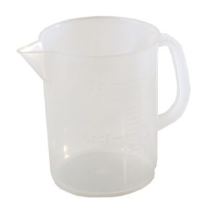 Jarra Graduada de 500 ml en Polipropileno – Recipiente Medidor Reutilizable para Uso Sanitario | GIMA (Ref. 37710)