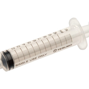Jeringa Terumo 10 ml sin aguja, Luer Lock céntrico, estéril – Ref. SS*10LE1 | Caja de 100 uds