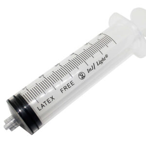 Jeringas 3 piezas sin aguja GIMA (Línea INJ/LIGHT) – Cono Luer Lock, céntrico y excéntrico, 1 a 60 ml | Refs. GM23806 a GM23819