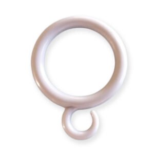 Juego de 18 anillos cerrados para cortinas Trevira® | Brazos de pared y carros – GIMA 45509