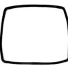 Junta (gasket) para esterilizador de aire caliente GIMETTE 21 GIMA – Ref. 35614 | Compatible con código 35621