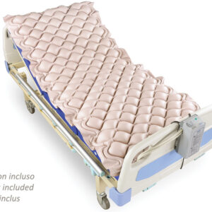 Kit colchón antiescaras de burbujas de aire con compresor silencioso – 130 celdas PVC de 7 cm, 200 x 90 x 7 cm, carga 135 kg, estadio I | GIMA Ref. 28566 (28564+28565)