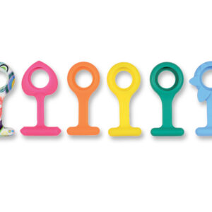 Kit de 6 Correas de Silicona de Repuesto para Relojes Redondos de Enfermería GIMA | Ref. 20418