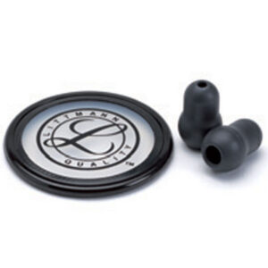Kit de Accesorios 3M™ Littmann® – Membrana Sintonizable (Tunable Diaphragm), Aro de Montaje (Rim Assembly) y Olivas (Eartips) para Estetoscopios Master Cardiology y Master Classic | Ref. GM51470-F
