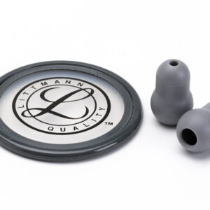 Kit de Accesorios 3M™ Littmann® – Membrana Sintonizable (Tunable Diaphragm), Aro de Montaje (Rim Assembly) y Olivas (Eartips) para Estetoscopios Master Cardiology y Master Classic | Ref. GM51470-F