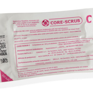 Kit de Cepillo Quirúrgico con Clorhexidina (Scrub, Esponja y Limpiador de Uñas) – Lavado Estéril de Manos en Dispensador de 30 uds – GIMA Ref. 36573