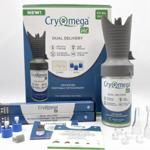 Kit de Criocirugía Veterinaria CryOmega® Vet Dual Delivery GIMA (Ref. 80740)