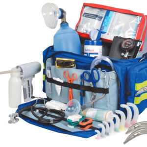 Kit de Emergencias GIMA 3 – Maletín Mochila de Urgencias Smart Medium, Azul en Poliéster 600D, 55 x 35 x 32 cm · Ref. GIMA 34173 (SKU GM34173)