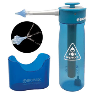 Kit de Lavado Auditivo OTOCLEAR AQUABOT® GIMA — Irrigador de Oído Spray 650 ml con Flujo Continuo (Ref. 25859)