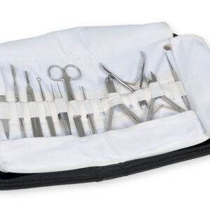 Kit de Podología Profesional de Acero Inoxidable – 11 Instrumentos GIMA (Ref. 39810)