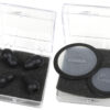 Kit de repuestos GIMA EVOLVE: 2 membranas flotantes + 2 pares de olivas para estetoscopio doble – Recambio (negro o transparente)