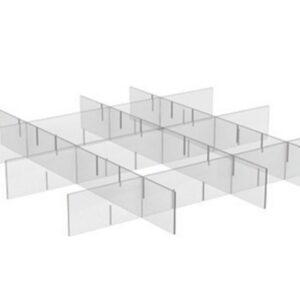 Kit de separadores (particiones) para cajones compactos h2/h3 de carros médicos | GIMA – Ref. 45677 (SKU GM45677)