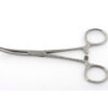 KLEMMER FORCEPS - curved- 14 cm
