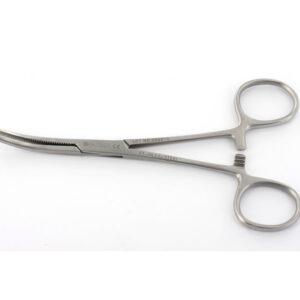 KLEMMER FORCEPS - curved- 14 cm