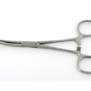 KLEMMER FORCEPS - curved- 18 cm