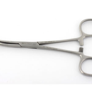 KLEMMER FORCEPS - curved- 20 cm