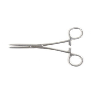 KLEMMER FORCEPS - straight - 14 cm