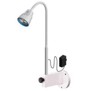 Lámpara de Exploración LED Alfa-Flex GIMA sobre Carro (Trolley) – 3 LED, 8 W, 60.000 lux, CRI 94 | Ref. GM30723-F
