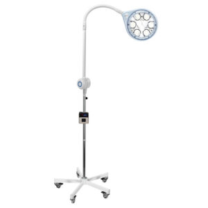 Lámpara de exploración LED GIMA PRIMALED-FLEX LIGHT con carro y batería | Luz fría 105.000 lux | Ref. GM49124