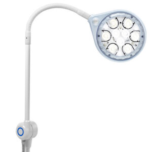 Lámpara de exploración LED GIMA PRIMALED-FLEX LIGHT con carro y batería | Luz fría 105.000 lux | Ref. GM49124