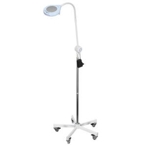 Lámpara de exploración LED GIMA PRIMALED-FLEX LIGHT con carro y batería | Luz fría 105.000 lux | Ref. GM49124