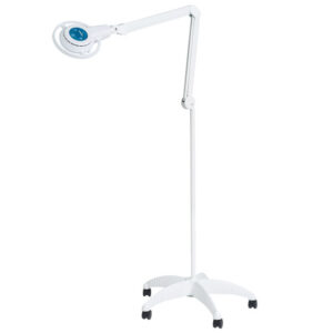 Lámpara de exploración LED MS LED PLUS LIGHT sobre carro con brazo articulado 90 cm y luz regulable – GIMA (Ref. 49132)