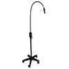 Lámpara de exploración LED sobre carro, spot regulable y brazo flexible de 100 cm | GIMA Ref. 49047