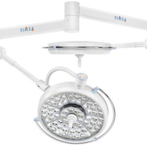Lámpara Quirúrgica de Techo LED Doble PENTALED 63N+63N GIMA – 320.000 lux, Luz Scialítica 360° (Ref. 49202)