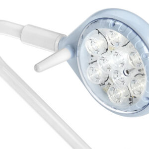 Lámpara Quirúrgica LED sin Sombra SATURNO de GIMA con Carro Móvil – 50.000 lux, 9 LED y Regulación Digital (Ref. GM49100-F)