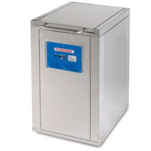 Lavapadeles POSEIDONE de acero inoxidable – Lavado automático de palanganas y urinarios (GIMA 35560)