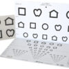 LEA SYMBOLS 15-LINE DISTANT CHART - 3 m(10 feet)