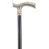 LEONARDO WOOD STICK - metal engraved "T" handle