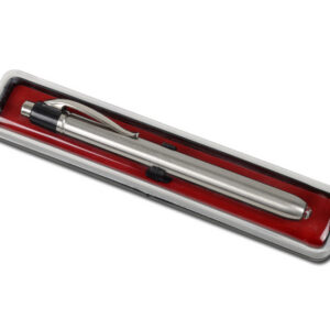 Linterna de Exploración "BETA" GIMA – Acero Inoxidable color Plata con Luz de Bombilla (Ref. 25639)