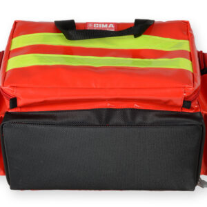 Maletín de Emergencias Profesional Smart Bag GIMA | Bolsa Médica en Lona de PVC con Compartimentos Modulares, Bolsillos Externos y Fondo Impermeable | Ref. GM27155-F