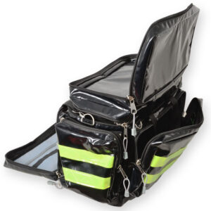 Maletín de Emergencias Profesional Smart Bag GIMA | Bolsa Médica en Lona de PVC con Compartimentos Modulares, Bolsillos Externos y Fondo Impermeable | Ref. GM27155-F
