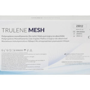 Malla Quirúrgica Trulene de Polipropileno No Absorbible – Transparente (GIMA, Ref. GM23012)